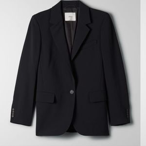 Aritzia Wilfred Nostalgia Black Blazer S